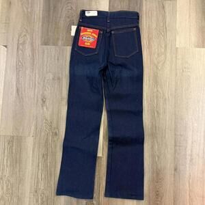 Vintage dead-stock Dickies boys brander jeans navy blue denim jeans Size 24"